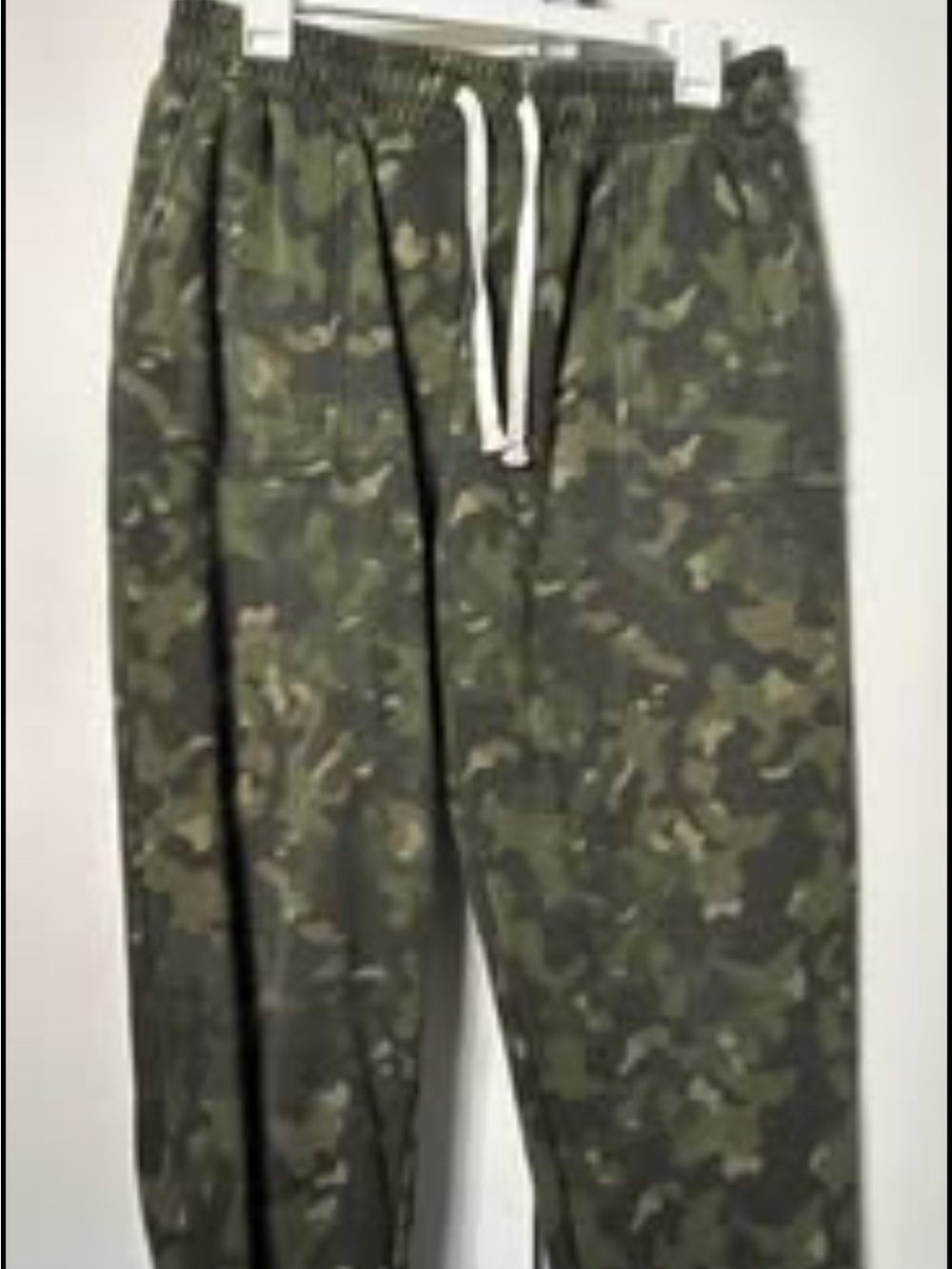 Men's Camo Jogger Sweatpants - Green Camouflage